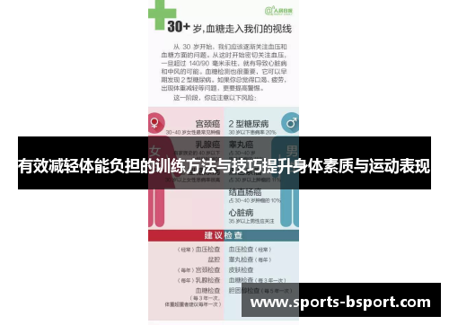 有效减轻体能负担的训练方法与技巧提升身体素质与运动表现