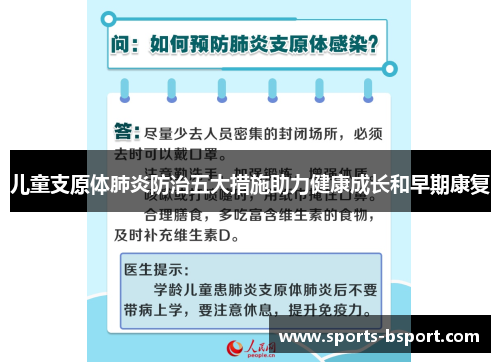 儿童支原体肺炎防治五大措施助力健康成长和早期康复